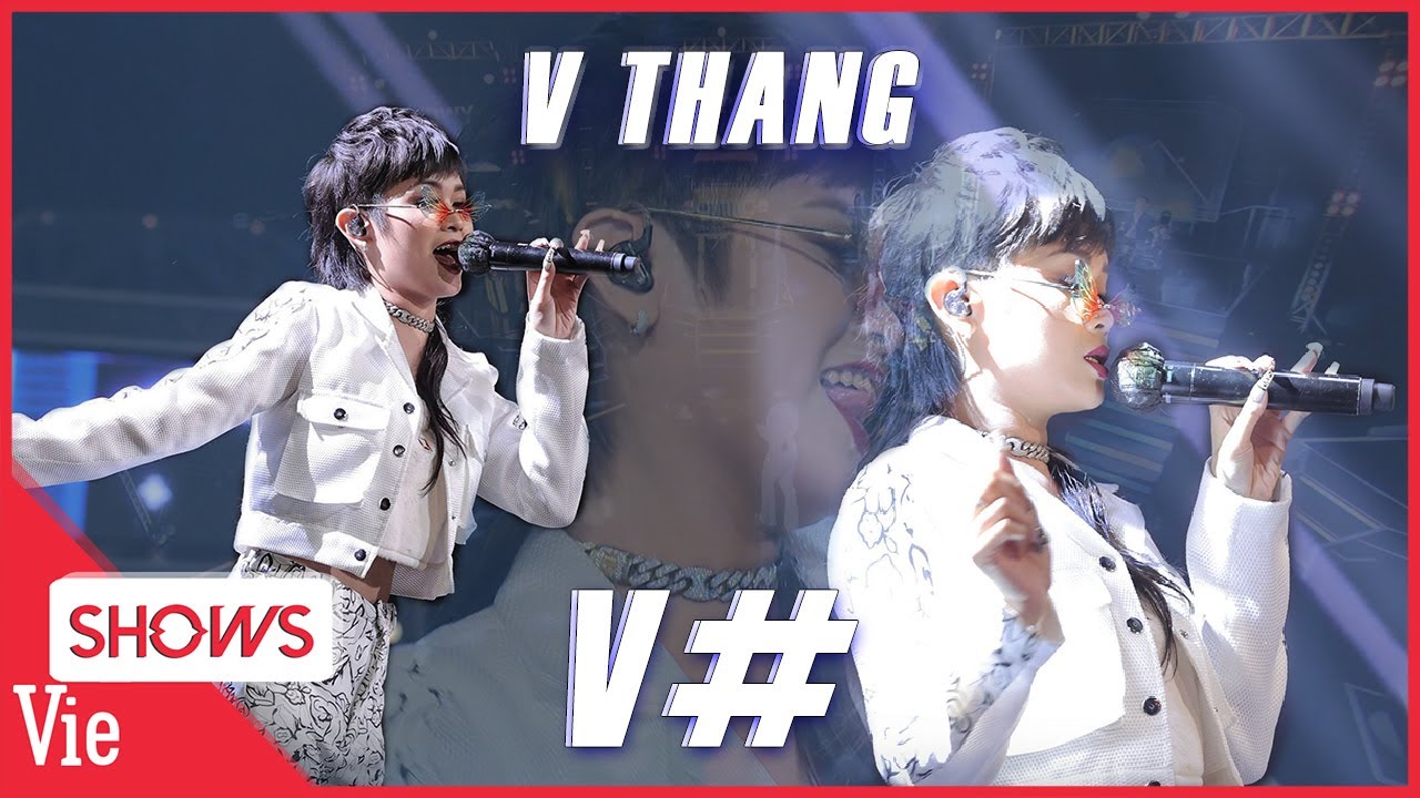 V# chinh phục HLV với V THANG - câu chuyện về chính mình CỰC CUỐN HÚT |Rap Việt Live Stage