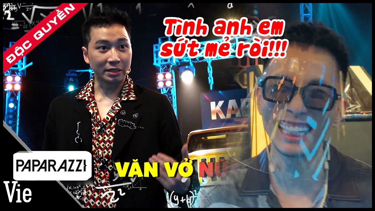 ViePaparazzi | Phỏng vấn nóng Karik hậu bị Rhymastic cướp Lil'Wuyn trong chớp mắt, Rik đau lòng thật sự | Rap Việt