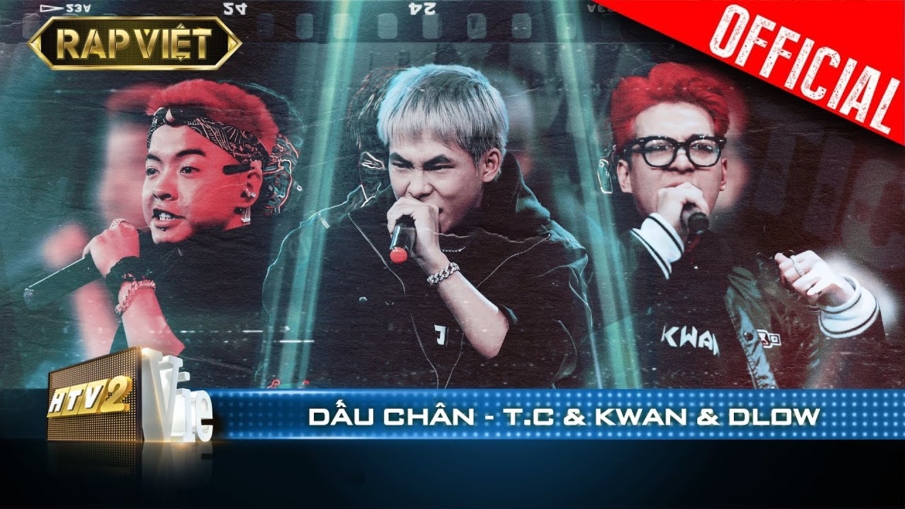 T.C – TDO Kwan – DLow khẳng định đẳng cấp qua Dấu Chân của H-Town | Rap Việt – Mùa 2 [Live Stage]