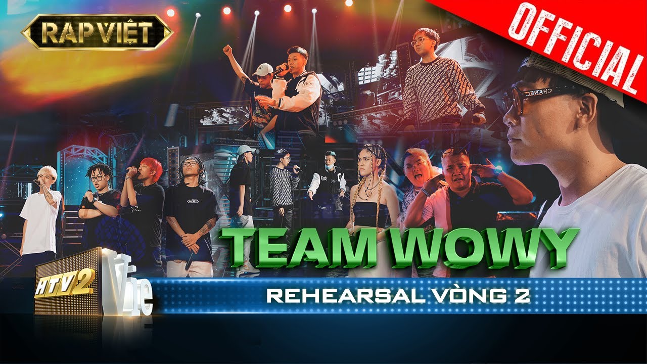 Rehearsal – Vòng 2: Wowy theo sát chăm chút cho từng thí sinh khi tổng duyệt | Rap Việt – Mùa 2
