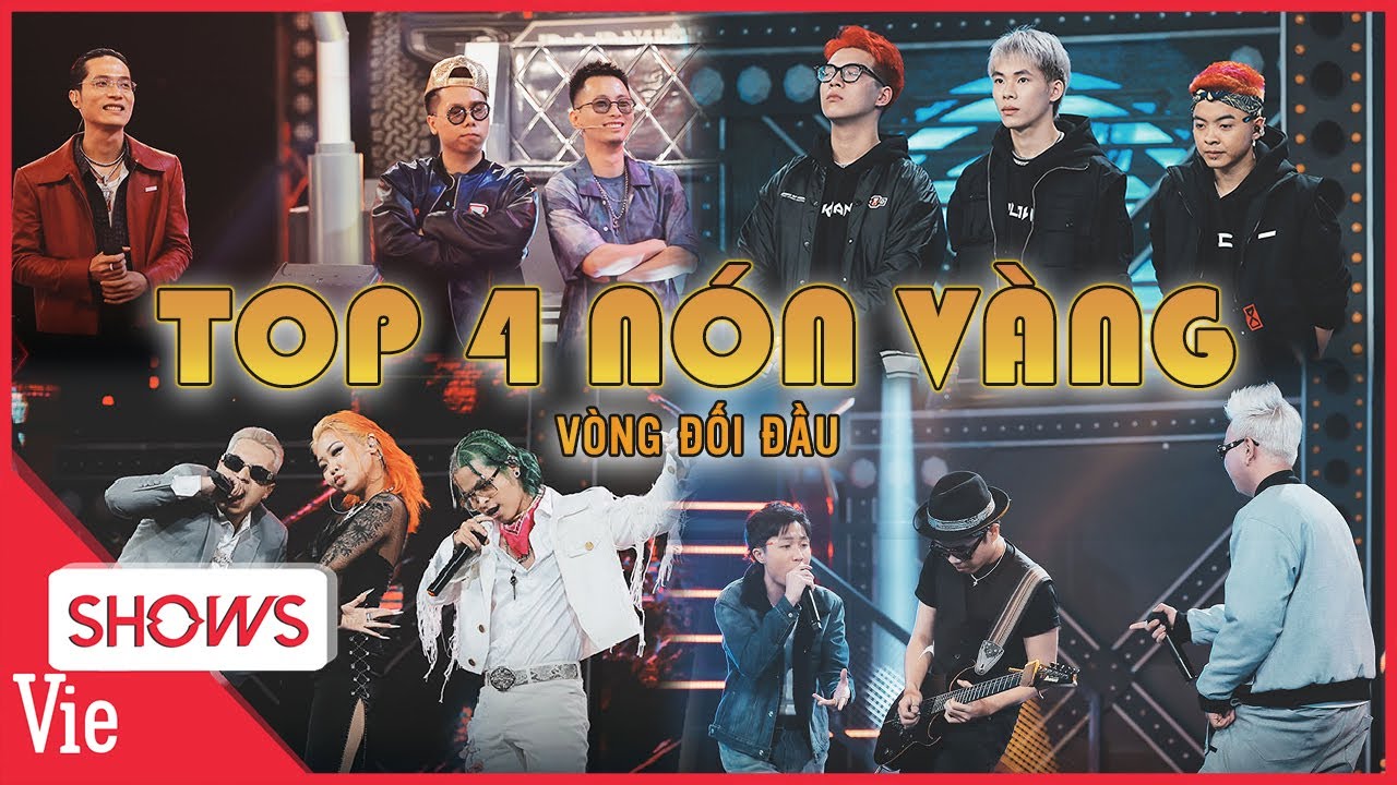 4 màn trình diễn ĐẲNG CẤP hoán đổi cục diện khi xuất hiện NÓN VÀNG tại vòng đối đầu mùa 2 Rap Việt