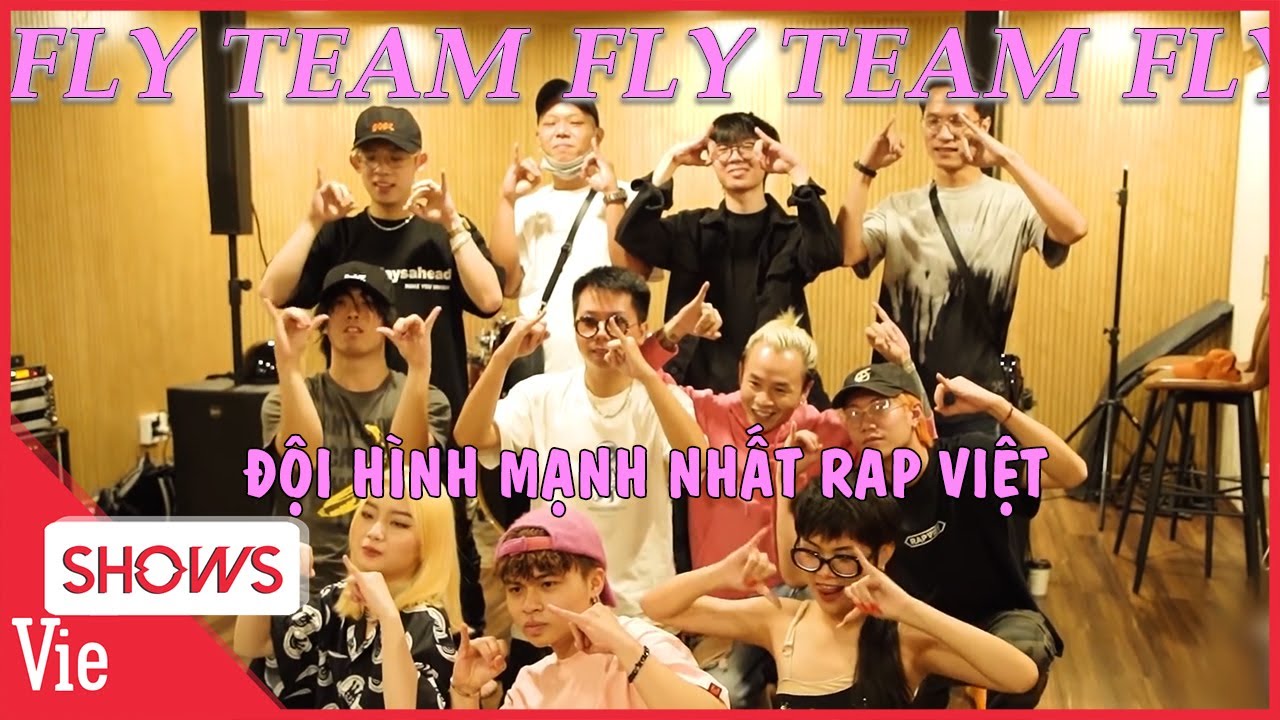 HLV Binz tuyên bố team Rik không có cửa, Fly team khẳng định là đội hình MẠNH NHẤT Rap Việt mùa 2
