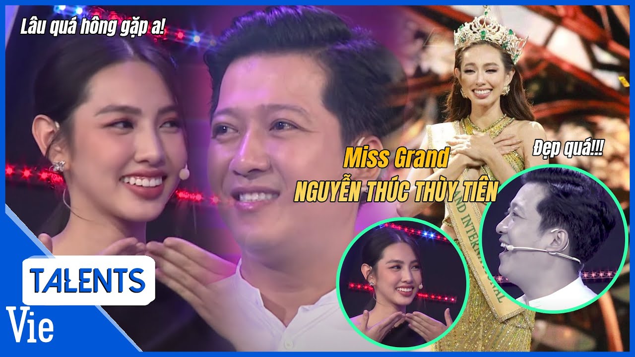 Miss Grand Nguyễn Thúc Thùy Tiên từng quăng miếng, đối đáp duyên dáng với Trường Giang