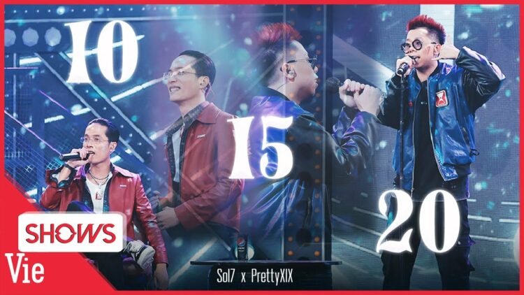 Thầy Sol7 cùng PrettyXIX trốn tìm tình yêu với "10 15 20" ĐÓNG TUNE cực mượt |Rap Việt Live Stage