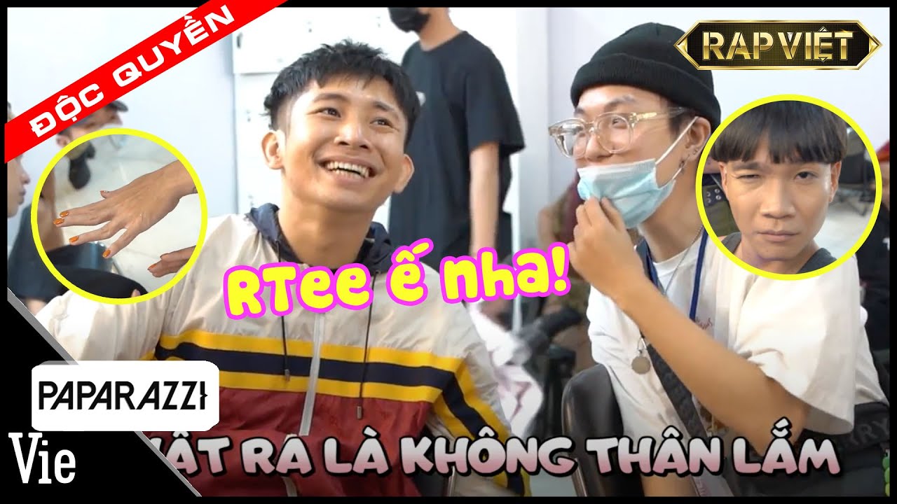 Ricky Star hội ngộ RTee, tố người em đang ế, Wowy sơn bộ nail màu cam cực nổi | Hậu trường Rap Việt