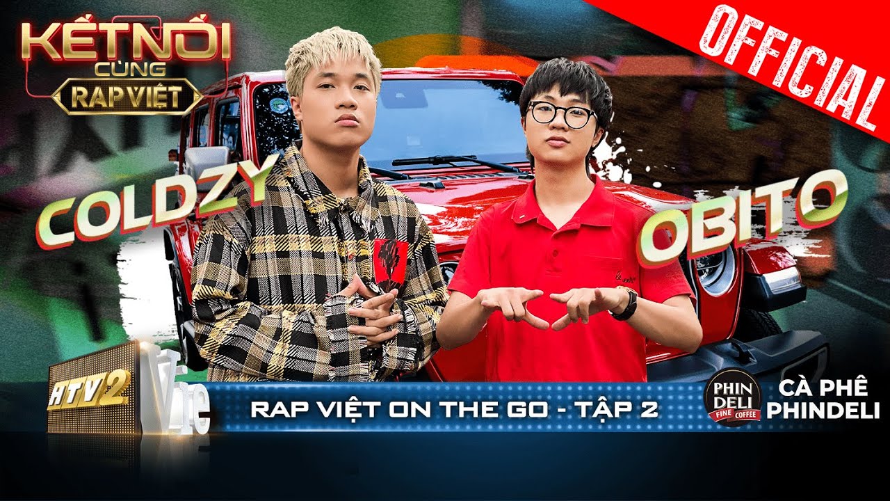 Rap Việt On The Go #2: Obito nói về góc tối quá khứ, Coldzy hay cười nhạt như Karik|Rap Việt- Mùa 2