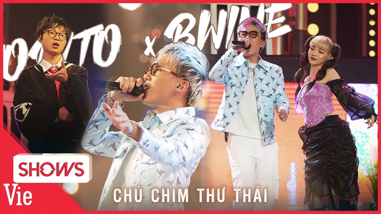 Bwine lần đầu RAP LOVE, cùng Obito tạo "hit rồi lại hit" với "Chú Chim Thư Thái"|Rap Việt Live Stage