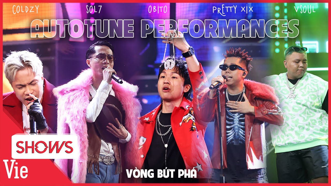 ĐỈNH CỦA ĐỈNH với loạt bản rap sử dụng AUTOTUNE hay nhất tại vòng bứt phá Rap Việt mùa 2
