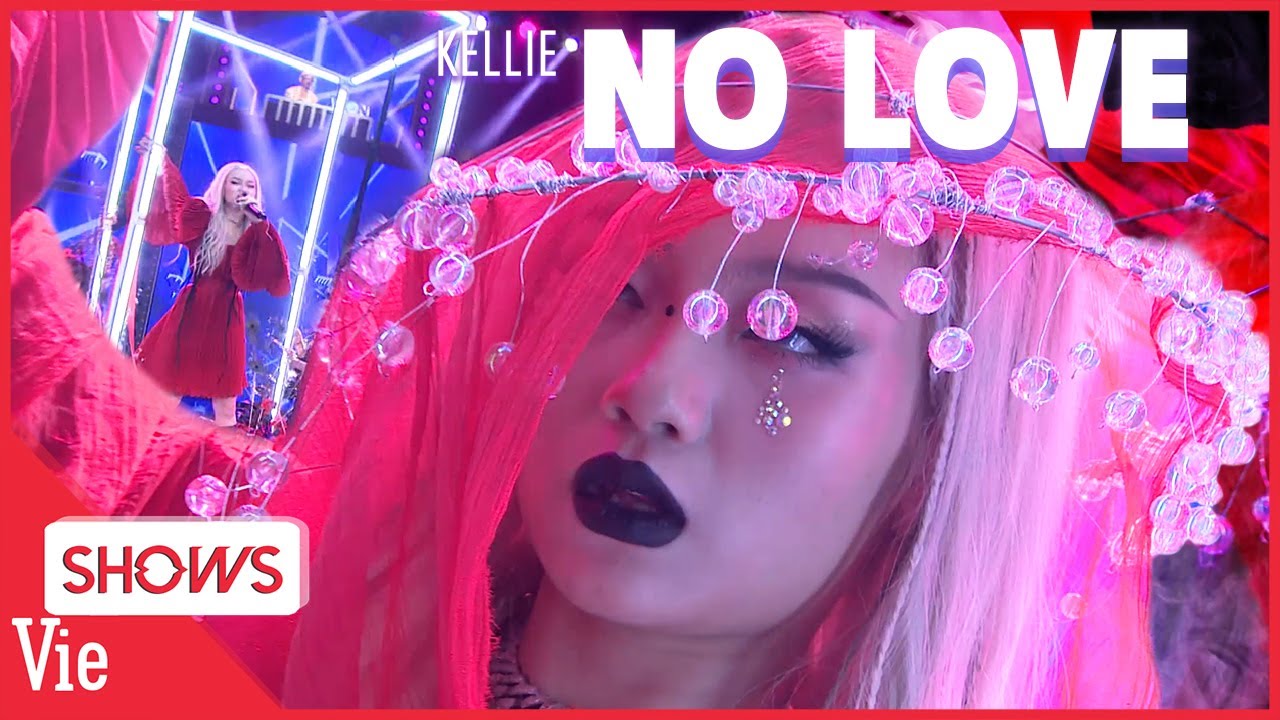SỞN DA GÀ búp bê KELLIE bứt phá rap trên con beat cực gắt với châm ngôn No Love |Rap Việt Live Stage