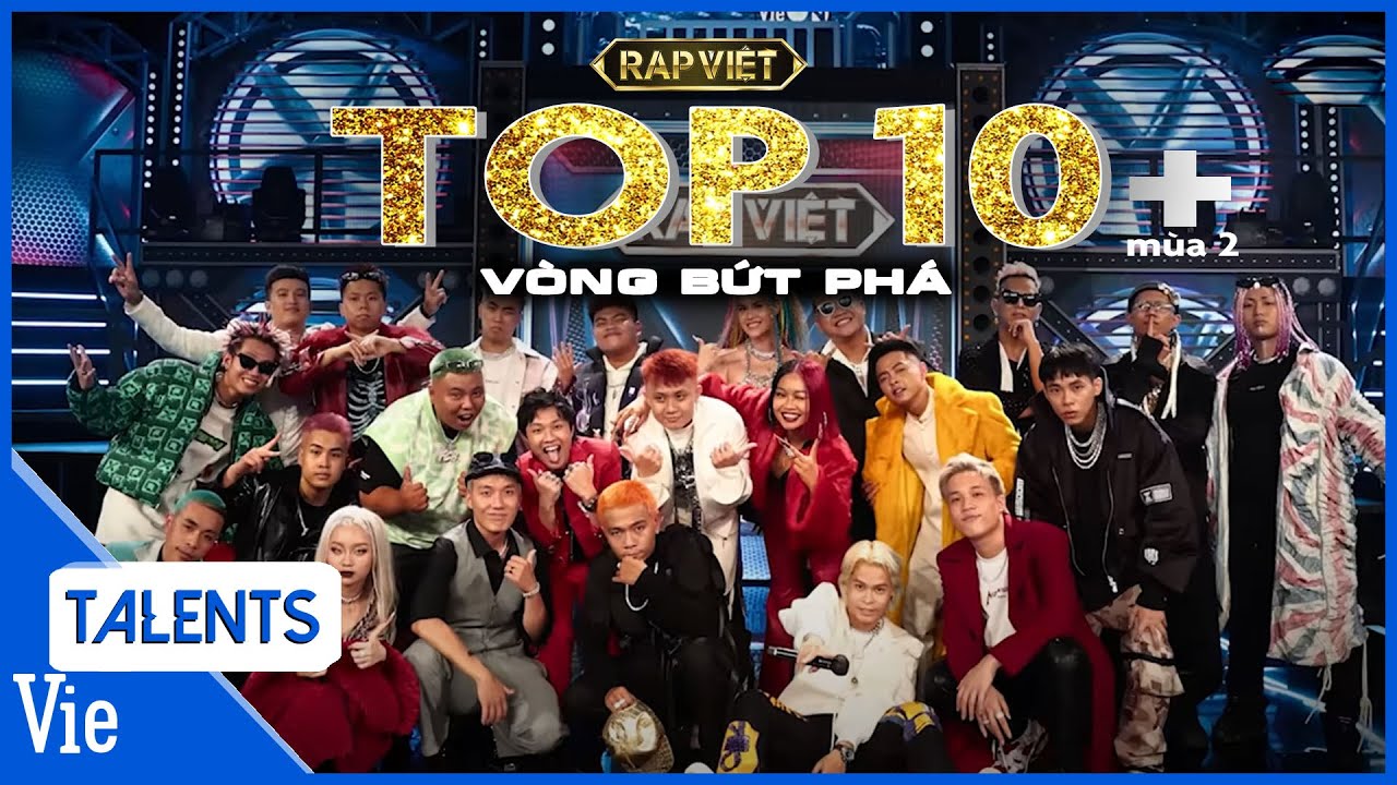TOP 10 bản rap bùng nổ gây tiếng vang tại vòng Bứt Phá Rap Việt Mùa 2 | Best collection