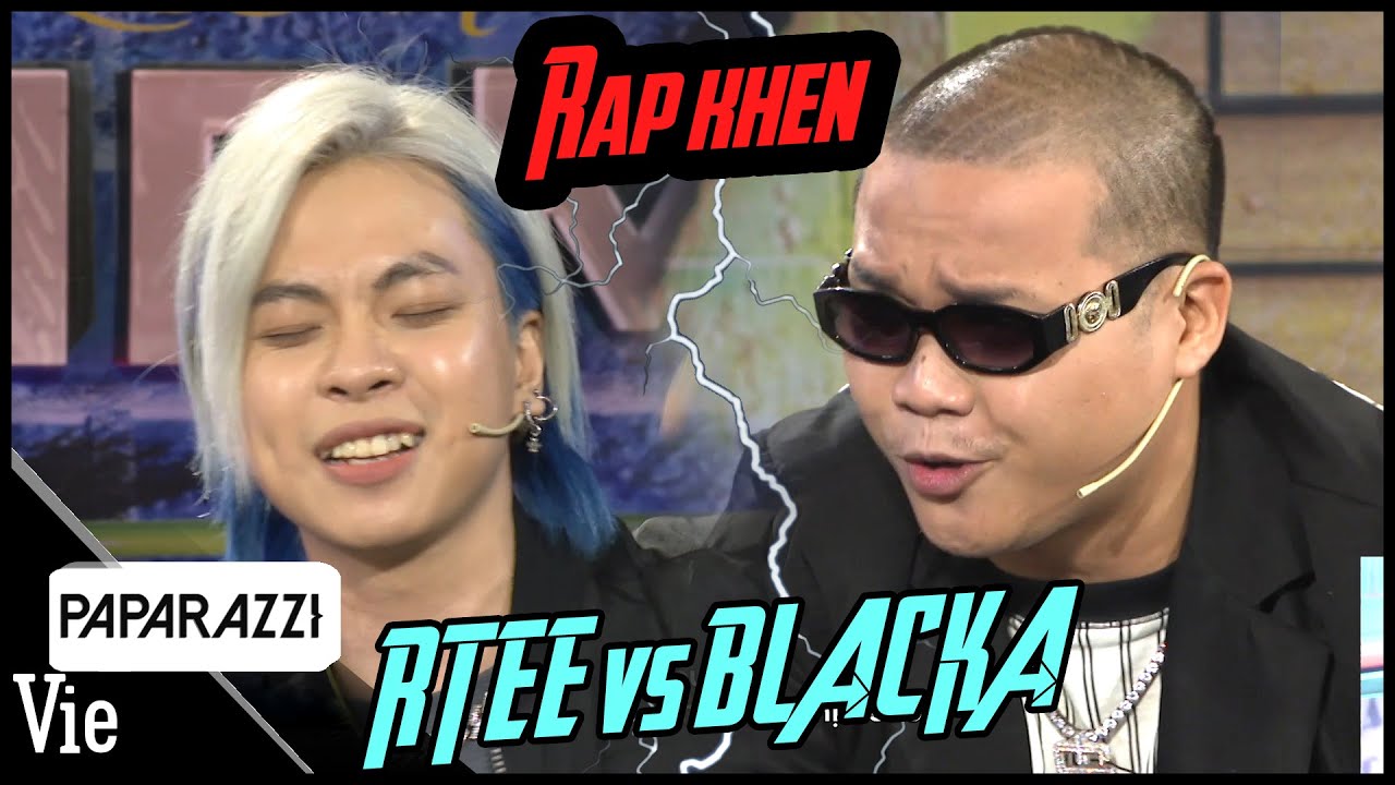 ViePaparazzi | Rtee đối đầu Blacka với màn rap khen cực chất | Rapper On The Mic
