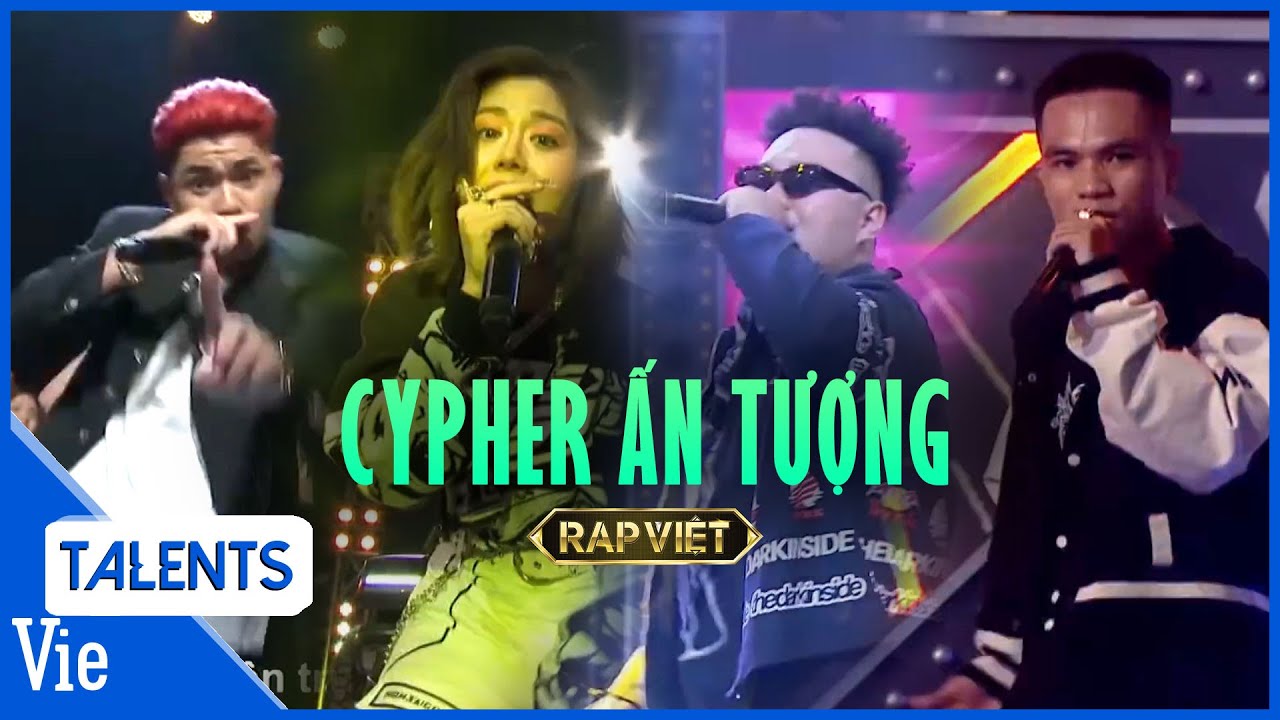 2 màn Cypher bùng cháy 2 mùa Rap Việt với những hạt giống rapper tài năng | Rap Việt Best Collection
