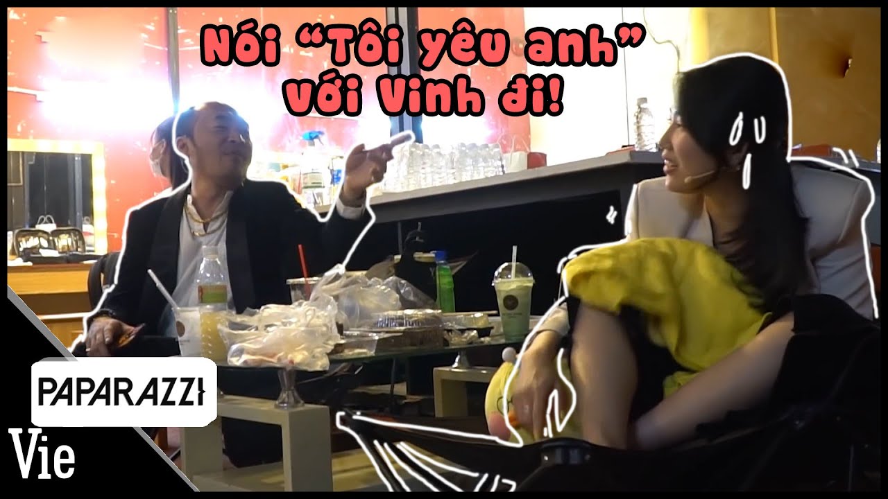 ViePaparazzi | Tiến Luật gài Thúy Ngân nói "Tôi yêu anh" với Trương Thế Vinh | Hậu trường 7 Nụ Cười Xuân