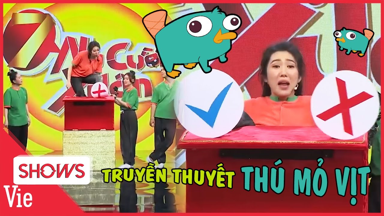 Cười đảo điên cùng Thuý Ngân và truyền thuyết THÚ MỎ VỊT tại 7 Nụ khiến Tiến Luật ngao ngán người em