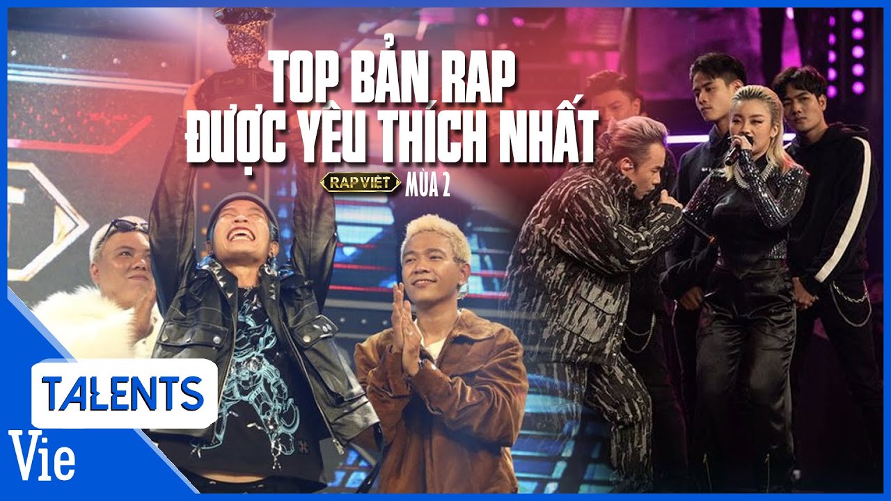 Những bản rap được yêu thích nhất RAP VIỆT MÙA 2 | Rap Việt Best Collection