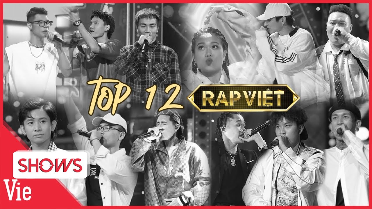 TOP 12 bản rap tạo nên THƯƠNG HIỆU RIÊNG cực đỉnh của loạt QUÁI VẬT mùa 1 Rap Việt