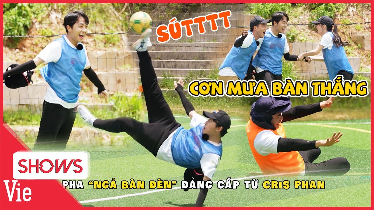 Cris Phan xuất sắc như cầu thủ chuyên nghiệp, ghi CƠN MƯA BÀN THẮNG đá bay bữa trưa team Dương Lâm