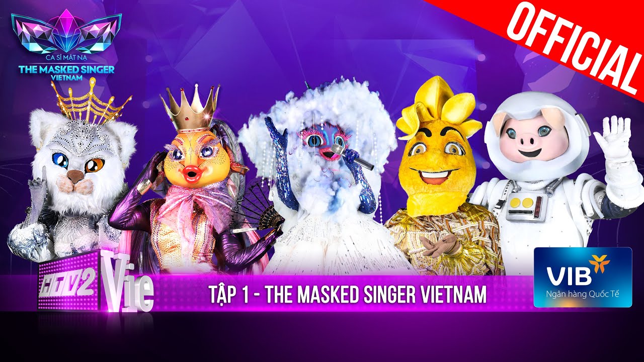 The Masked Singer Vietnam – Ca Sĩ Mặt Nạ – Tập 1: Trấn Thành Tóc Tiên Wowy Minh Hằng Ngô Kiến Huy