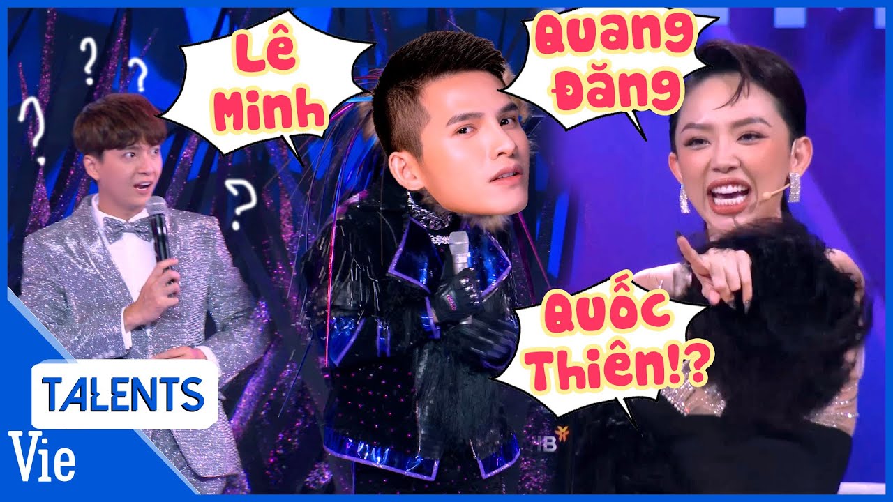 Nhím Uiza la làng khi Tóc Tiên đoán trăm cái tên Quốc Thiên, Lê Minh, Quang Đăng | The Masked Singer