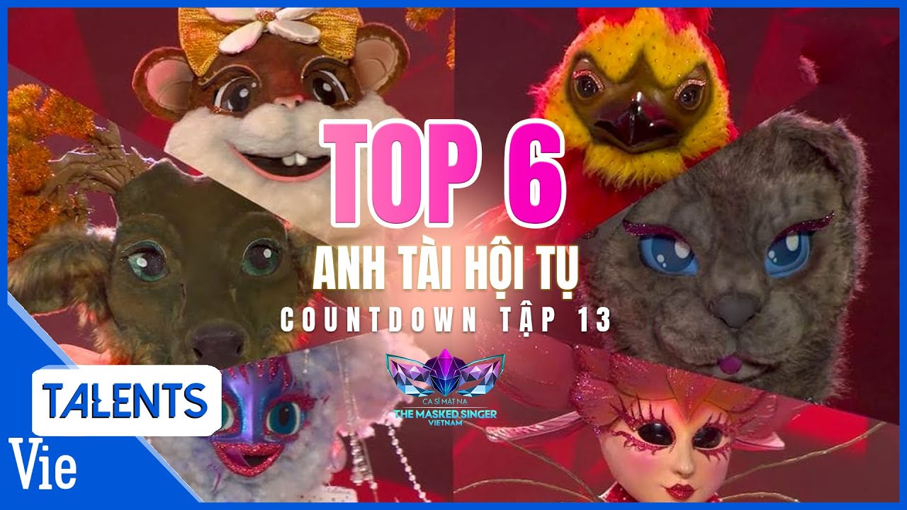 Chặng đường chinh phục Mặt Nạ Vàng của Top 6 | Đếm ngược đêm nhạc The Masked Singer Vietnam tối nay!