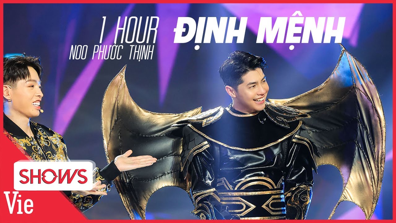 [1 HOUR] Định Mệnh - hoàng tử ballad Noo Phước Thịnh ra lò HIT mới | The Masked Singer Livestage