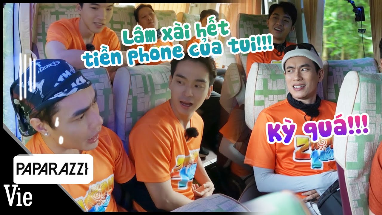 ViePaparazzi | Jong Rak bóc phốt Dương Lâm xài hết tiền điện thoại để nghe Chú Đại Bi ngủ | BTS 2 Ngày 1 Đêm