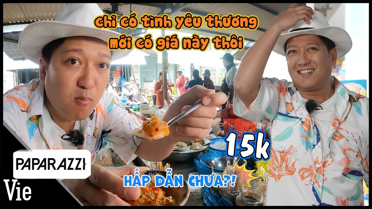 Trường Giang hóa food blogger cầm 15K ăn sập chợ, đón nhận tình cảm bà con quê hương Tam Kỳ