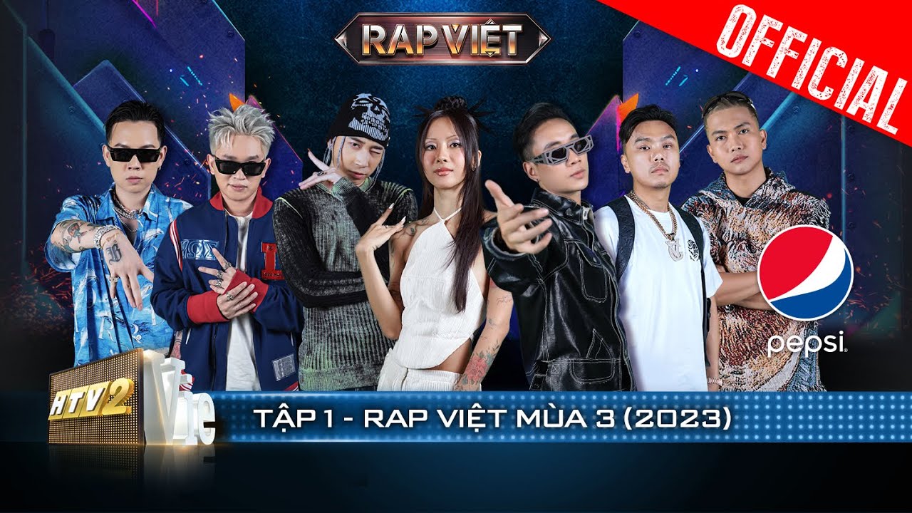 Rap Việt Mùa 3 – Suboi, JustaTee, Karik, Thái VG, BigDaddy, Andree Right Hand, B Ray | Rap Việt 2023