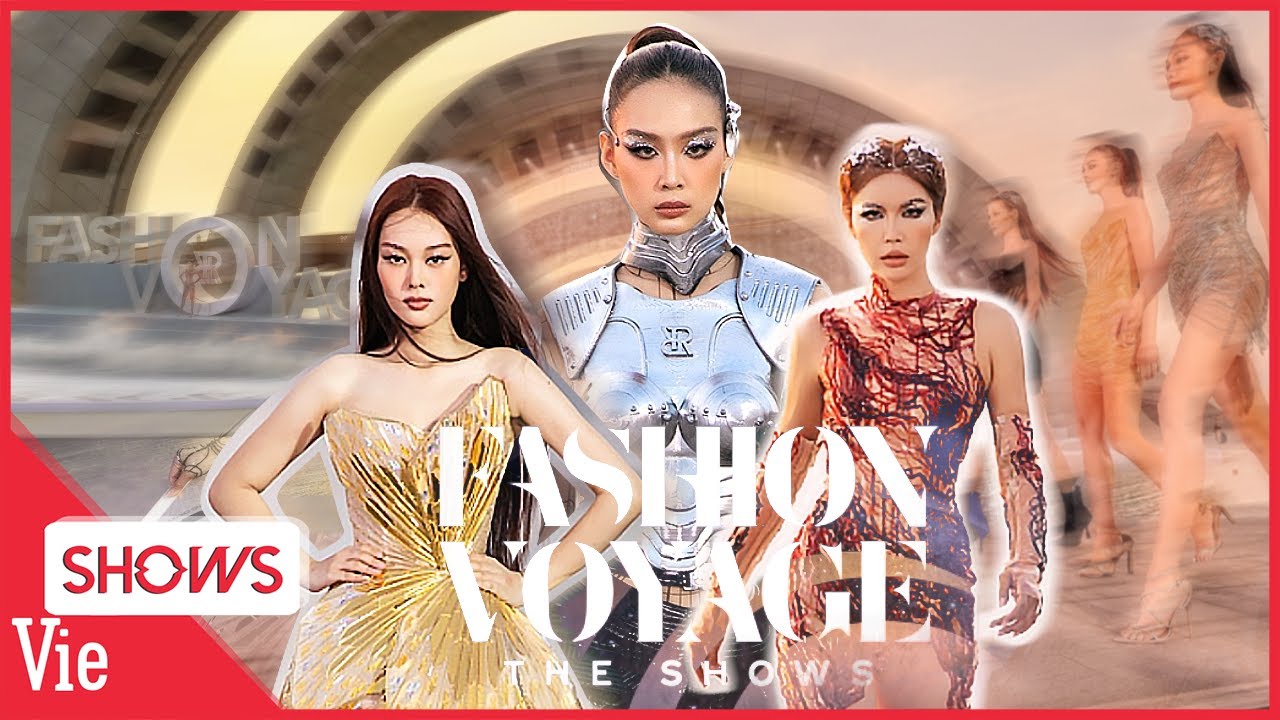 Mãn nhãn với sân khấu nước Fashion Voyage No.5, cô trò Minh Tú, Bảo Ngọc rực rỡ sải bước catwalk
