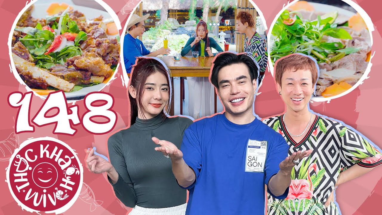 Thực Khách Vui Vẻ #148 |New Series: Dương Lâm, Hải Triều thưởng thức món ăn từ dê ngon "điếng người"