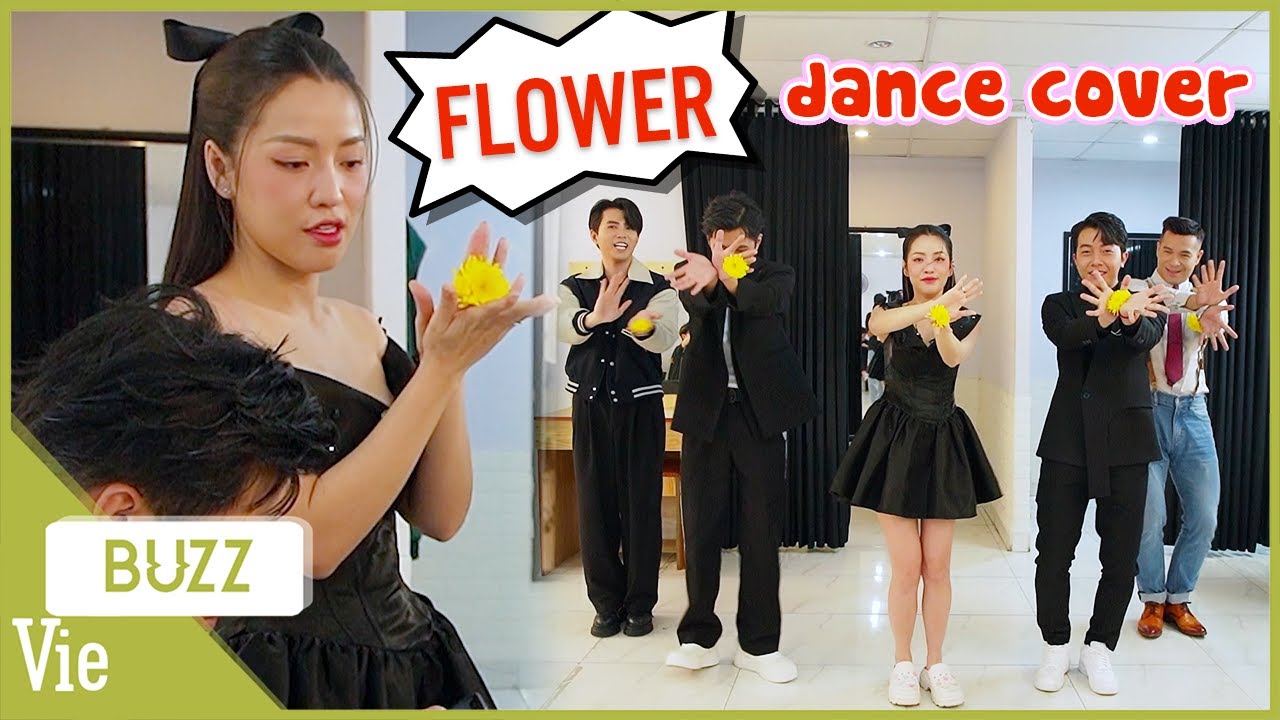 Hậu trường Puka hóa Jisoo rủ anh em DANCE COVER "Flower", Gin Tuấn Kiệt biên đạo nhịp nhàng