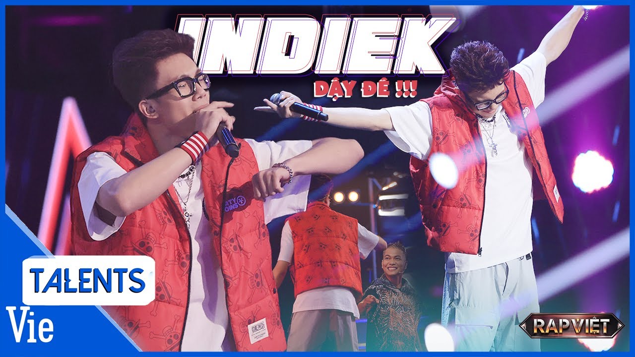 DẬY ĐÊ cùng IndieK với thông điệp tập thể dục gấp, về ngay team danh hài Big | Rap Việt Live Stage