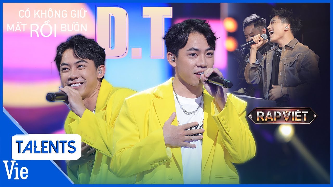 DT comeback với màn kết hợp cùng Anh Tú "Có Không Giữ Mất Rồi Buồn" cực cuốn | Rap Việt Live Stage
