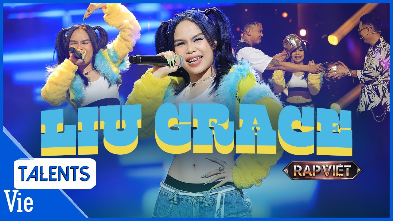 Liu Grace bùng nổ sân khấu với 2 NÓN VÀNG, Vành Khuyên Nhỏ về team Thái VG | Rap Việt Live Stage