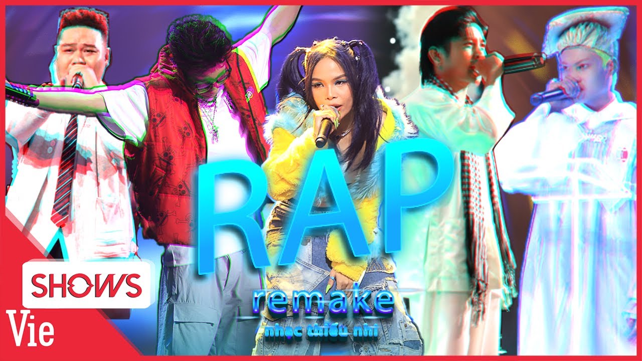 Những bản nhạc thiếu nhi được remake lại cực cháy tại RAP VIỆT | Playlist trending nhạc rap HAY NHẤT