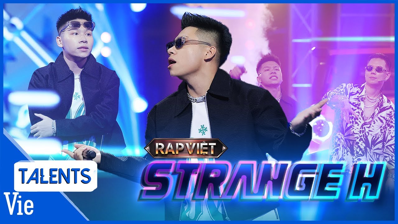 STRANGE H nuốt con beat cùng On My Way, fast flow đỉnh giành vé về team Andree | Rap Việt Live Stage