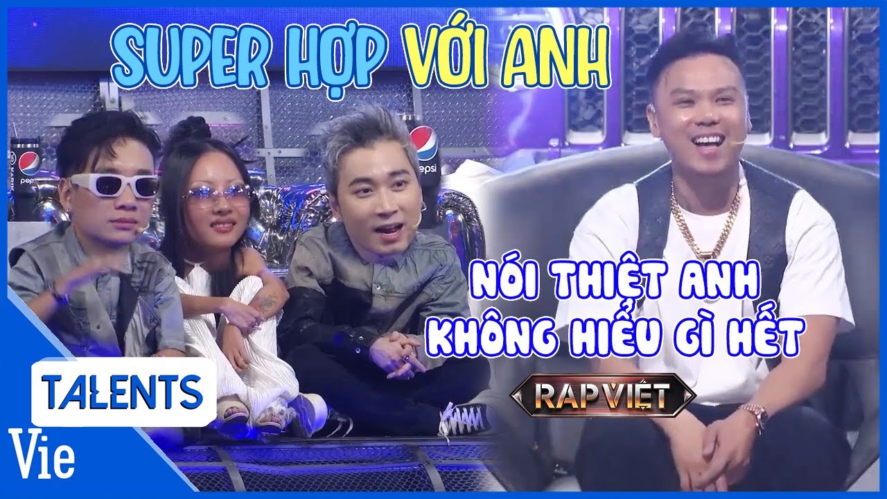 TẬP 3 xuất hiện thí sinh khiến Thái VG dù nghe không hiểu nhưng feeling "SUPER HỢP" | RAP VIỆT