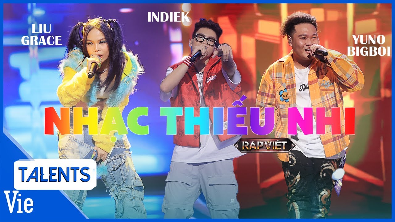 Top bản rap trên nền nhạc THIẾU NHI khiến cả sân khấu Rap Việt nhún nhảy | Rap Việt Best Collection