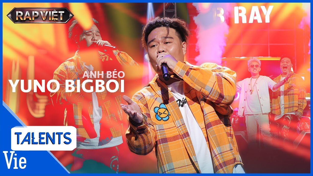 Yuno Bigboi mang hình tượng "Anh Béo" đầy năng lượng, gia nhập team B Ray |Rap Việt Live Stage