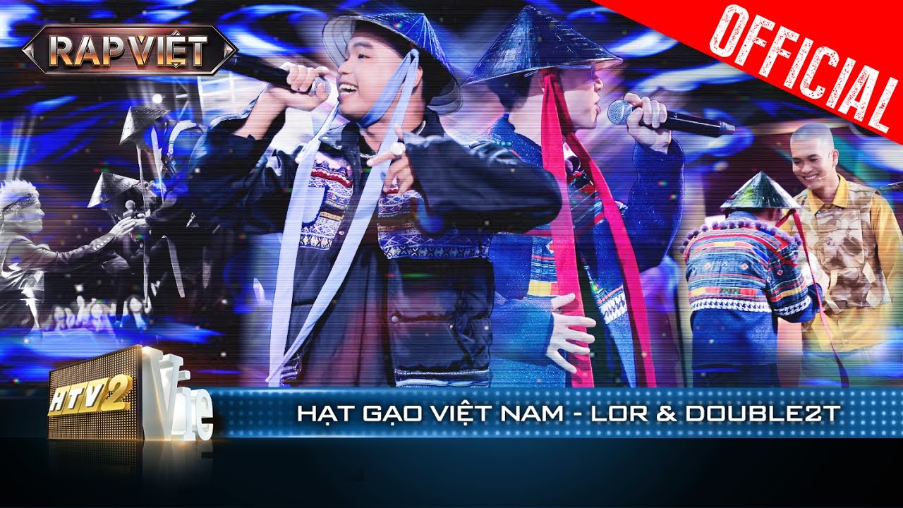 LoR – Double2T mang âm hưởng dân gian vào bản rap Hạt Gạo Việt Nam | Rap Việt 2023 [Live Stage]
