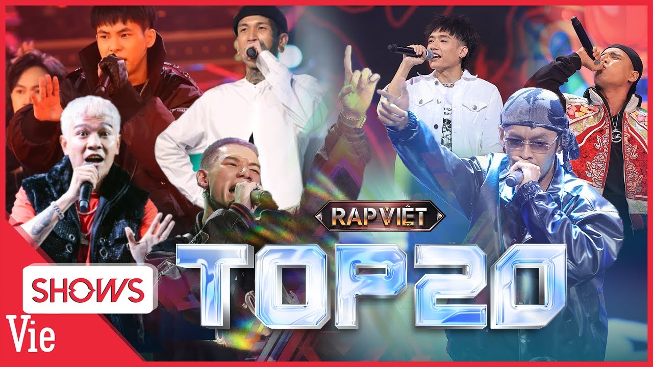 TOP 20 bản rap cháy nhất vòng chọn đội 3 MÙA RAP VIỆT: Minh Lai, Dế Choắt, RPT MCK, DLow, Lil Wuyn