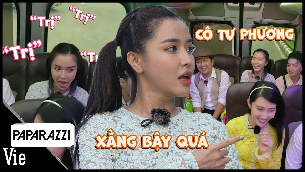 ViePaparazzi | Cười xỉu Dương Lâm, Thúy Ngân thi nhau dạy cô tư Bích Phương nói tiếng miền Nam