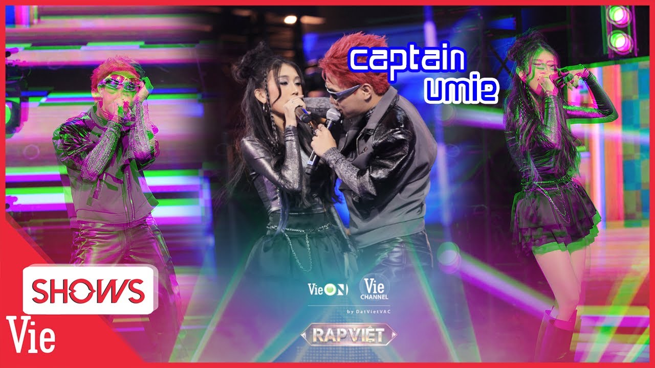 "Cặp đôi gà bông" UMIE, CAPTAIN khiến HLV và BGK hồi xuân với bản rap tình yêu | RAP VIỆT