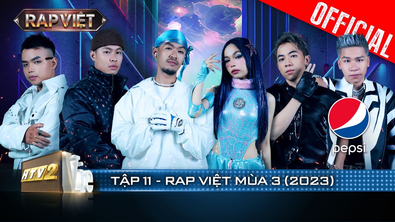 Rap Việt Mùa 3 – Tập 11: Bảng đấu "thét ra lửa" khai hỏa, HIEUTHUHAI – WXRDIE trợ diễn|Rap Việt 2023