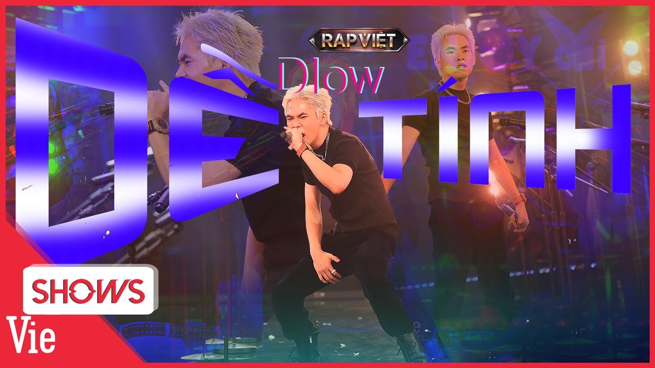 Dlow cháy hết mình, đem fastflow trở lại với bản rap Dễ Tính bùng nổ sân khấu RAP VIỆT MÙA 3