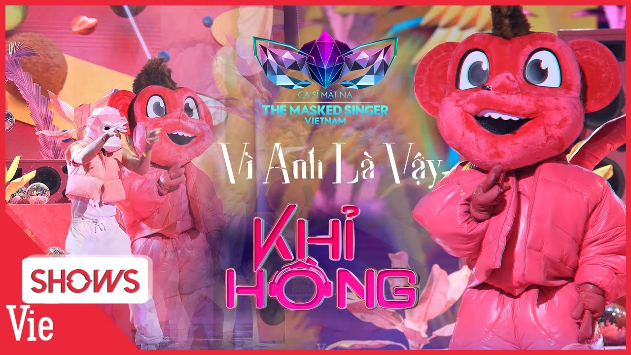 Khỉ Hồng quẩy cực sung lộ giọng hát signature, bị dàn cố vấn bắt bài | The Masked Singer Mùa 2