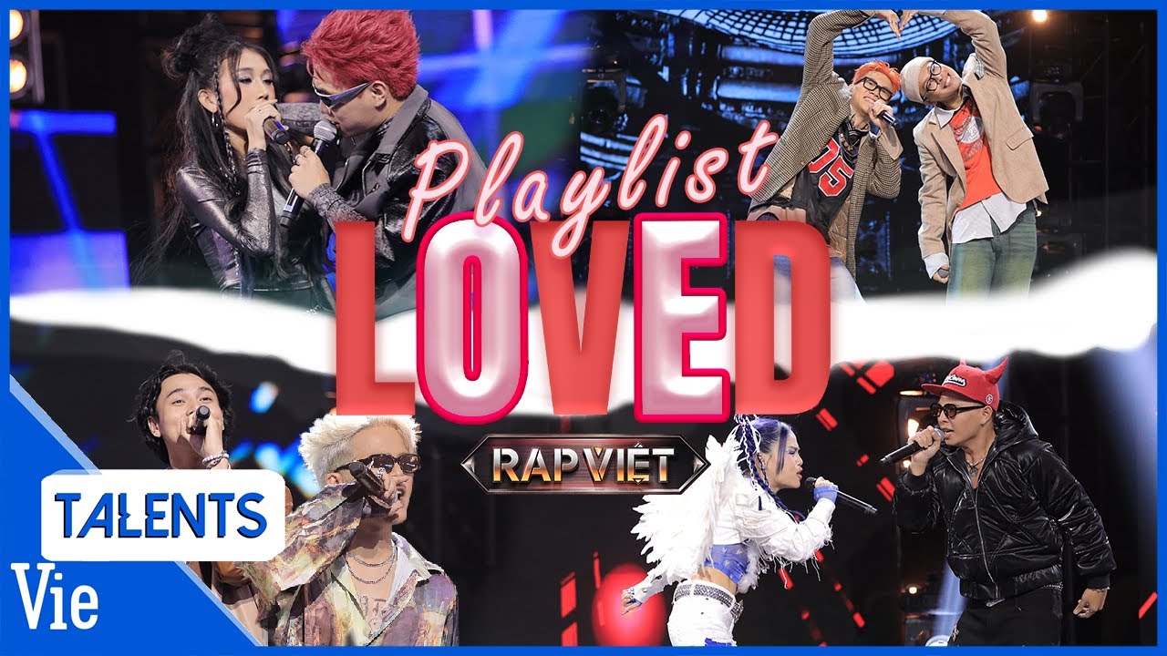 Playlist những bản RAP LOVE GenZ cực hit tại Rap Việt Mùa 3 nghe là dính | Rap Việt Best Collection