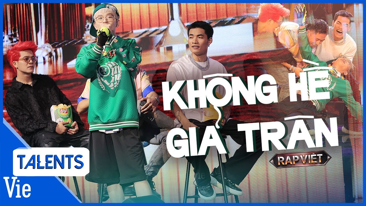 gung0cay đem hội anh em Rap Việt lên sân khấu thả thính cực yêu cùng Không Hề Giả Trân | Live Stage