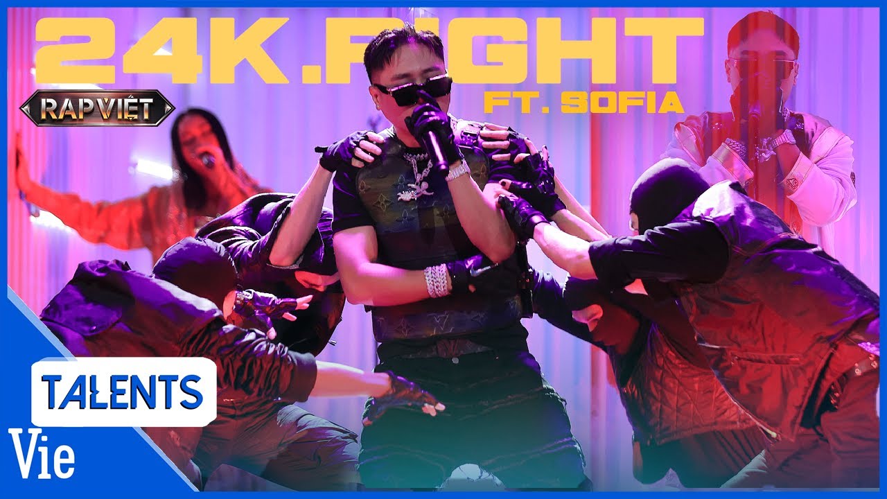 24K.RIGHT thống trị sân khấu kết hợp cùng Sofia Truy Lùng Bảo Vật | Rap Việt Live Stage
