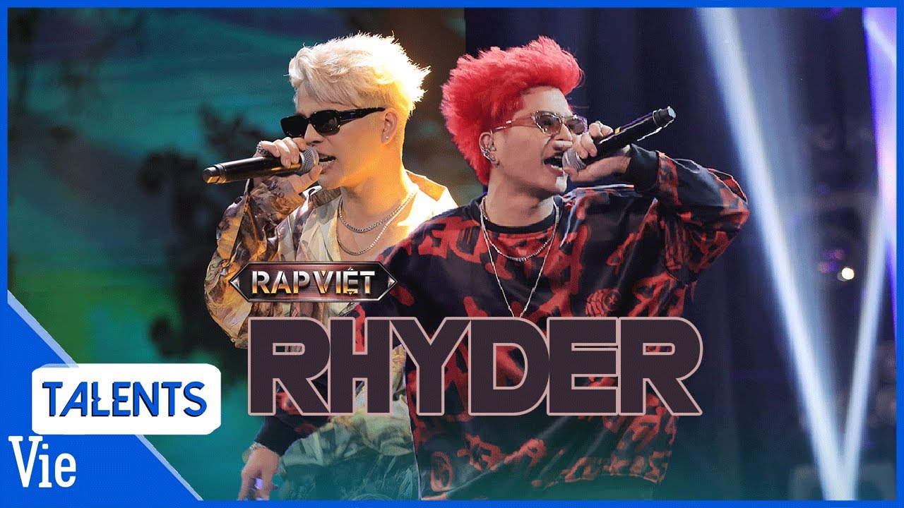 3 phần trình diễn Rhyder người chơi hệ MELODY cháy rực như màu tóc – tiến vào chung kết RAP VIỆT